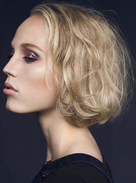 Tousled Bob- Wet hairstyles