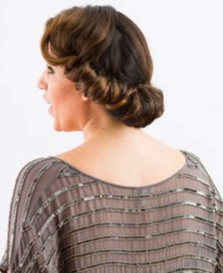 Twisted Chignon- Loose updos