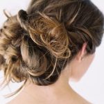 Twisted Curls Loose Updos