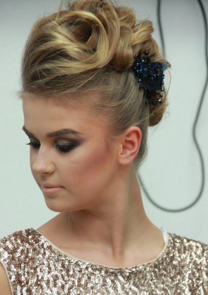 Twisted Fauxhawk- Braided Updos