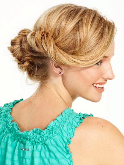 Twisted Knot- Hairstyles for prom