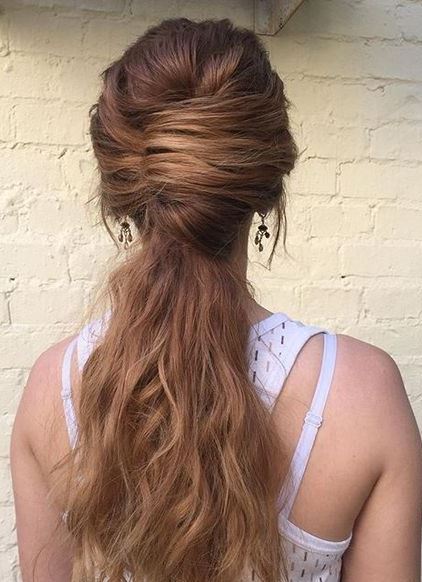 Twisted Ponytail- French Twist updos