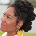 Twisted Updos for Natural Hair