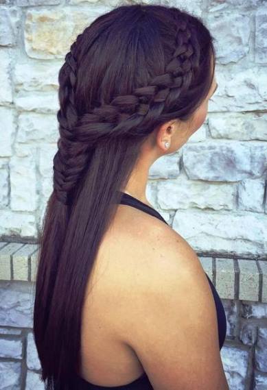 Two Braid Into One- French braid hairstyles