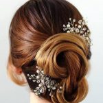 Two-Toned Twist wedding hair updos