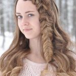 Viking Braided Bang hairstyles