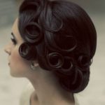 Vintage Roll Updo- Bridal hairstyles