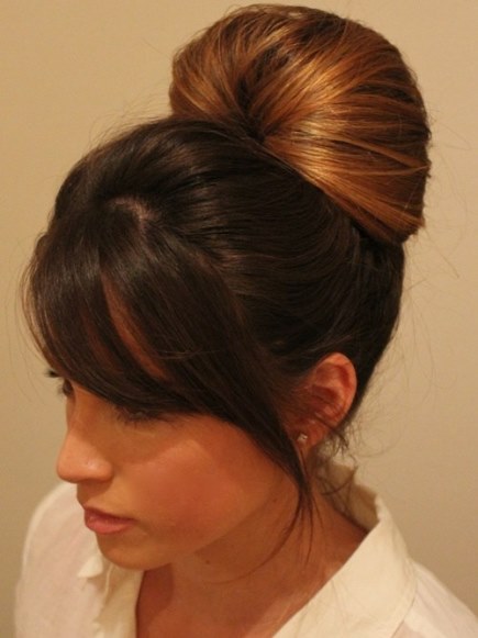 Voluminous Knot Updo- Homecoming updos