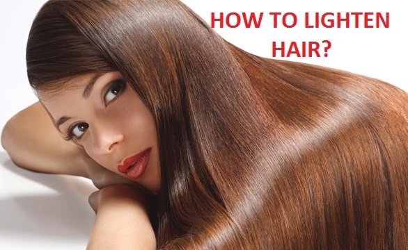 Ways to lighten hair