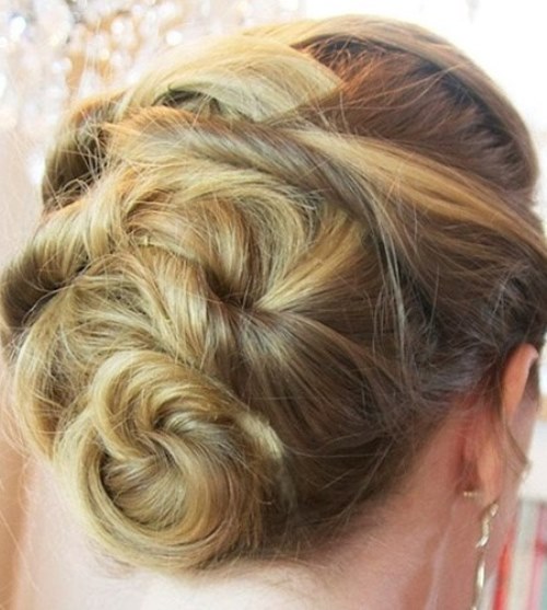 Woven Updos for women