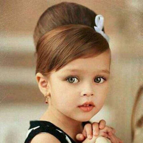 The Sleek and Chic toddler girl hairstyles