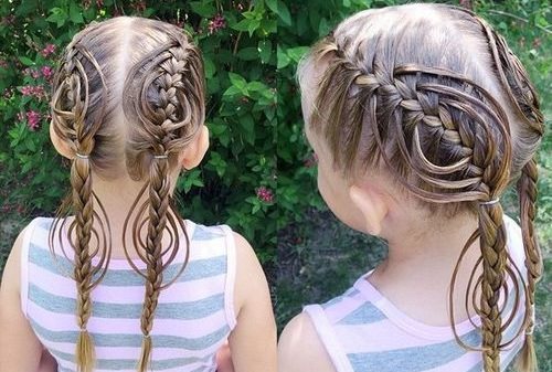 A Little Different Pigtail toddler girl hairstyles