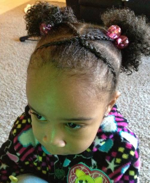 The Waterfall Style toddler girl hairstyles