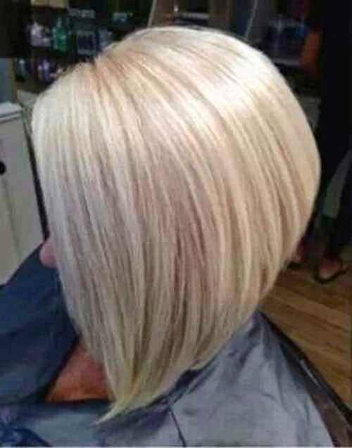 Chopped Bangs blonde bobs for women
