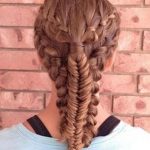 Differently Braided Fishtail Toddler Girls Hairstyle