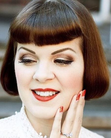 Blunt Haircut with Bangs- Hairstyles from 70's and 80's
