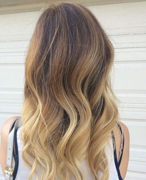 Brown to Blonde- Blonde hairstyles